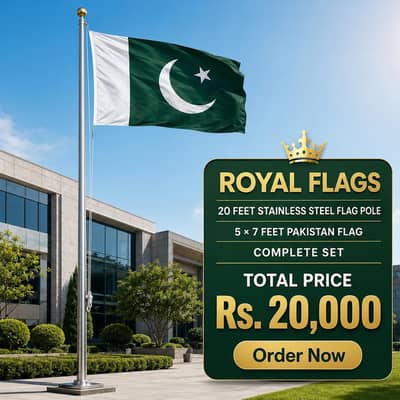 Pakistan flag indoor outdoor with pole , table flag, car flag hand flg