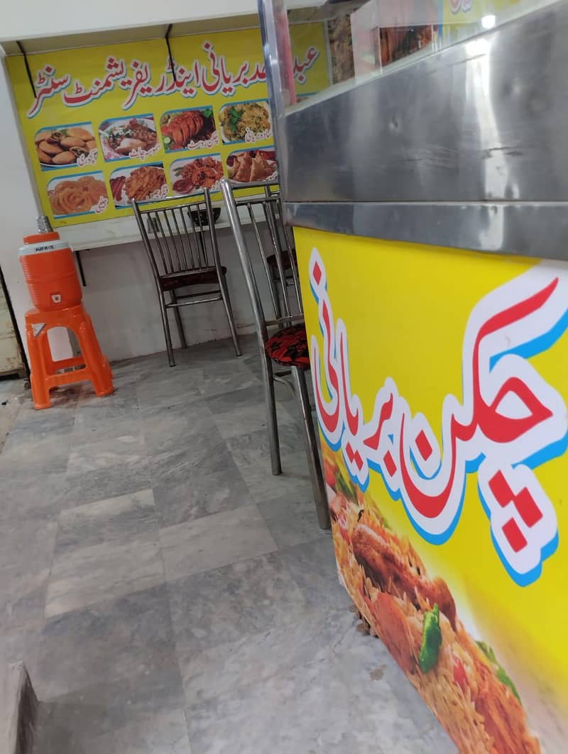 Biryani & Refreshment Counters. 3
