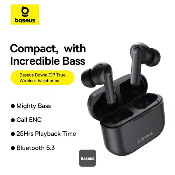 Baseus Bowie E5/ E13/ E16/ E17/ E20/ E20s Wireless Bluetooth Earbuds 9