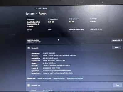 HP core i5 4th Generation