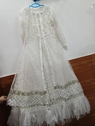 white  Eastern Net maxci