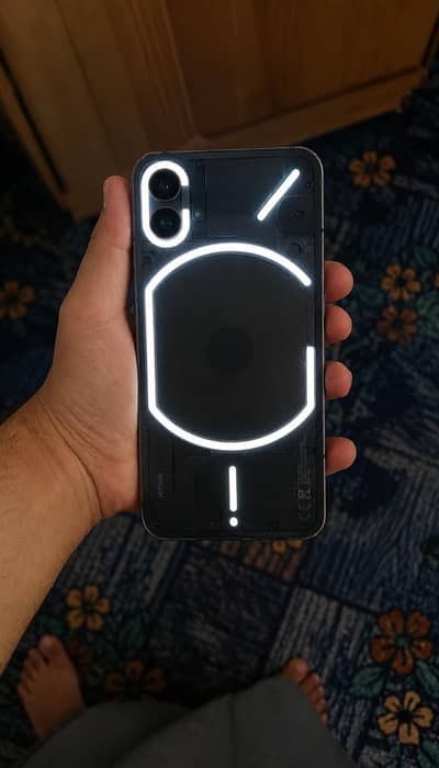 Nothing Phone 1 / 8 GB+2gb/ 256 GB transparent back gaming mobile