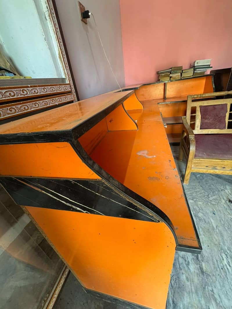counter and reception table 1