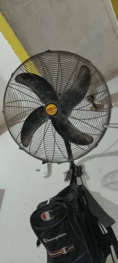Super Asia Wall Fan – Heavy Duty – Good Condition