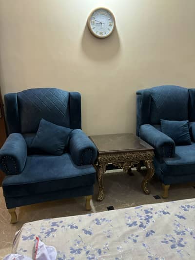 5-Seater Sofa Set  (New Only 6 Months Used)