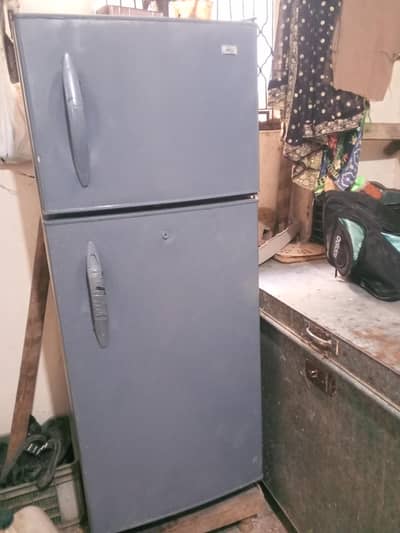 Haier company refrigerator for sale best condition silver colour 2 no