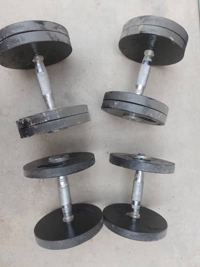 8KG pair 16 KG Iron dumbell pair