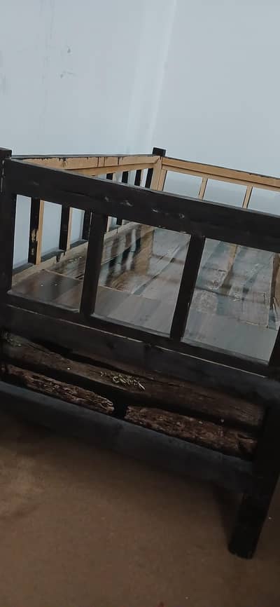 wooden cott for kids