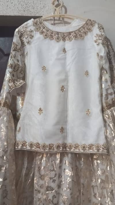 Bridal garrara with hand work .  Use only 1 time  Price only 10,000