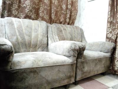 Sofa Set For Sale 2 Single 1 Triple