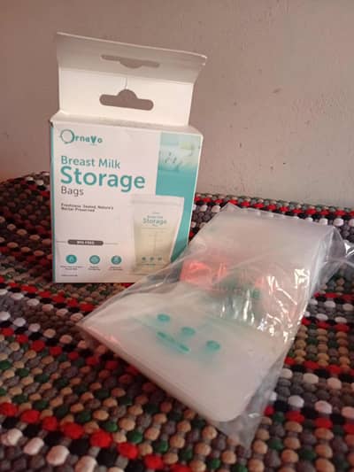Milk storage bags