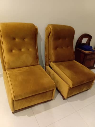 A very comfortable vintage sofa for sofa lovers