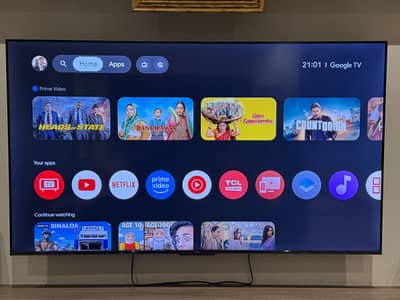 TCL65P635 65" 4K Google Smart TV | Dolby Audio | Original Voice Remote