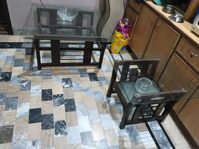 CENTER TABLE AND SIDE TABLE