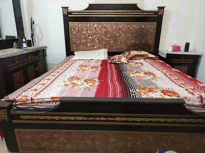 Bed and dressing for sale