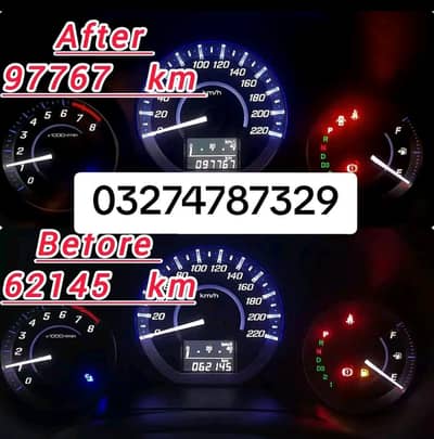 honda city meter reverse service