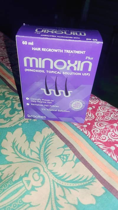 Minoxin Plus Minoxidil Topical Solution Original Spray