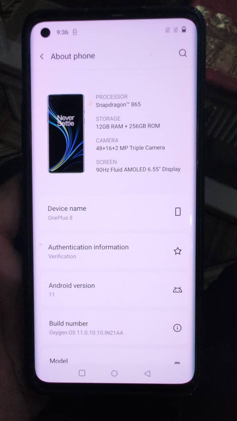 One Plus 8 0