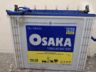 Good condition Osaka battery 230AH