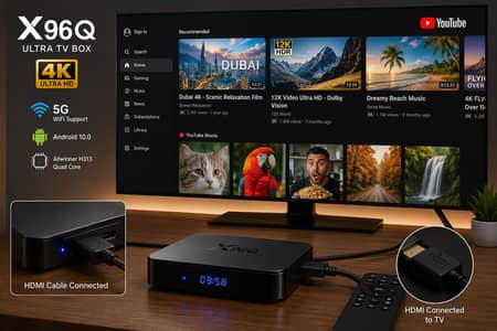 X96Q Ultra TV Box – Urgent Sale Super Discount 2500 5G Net Supported.
