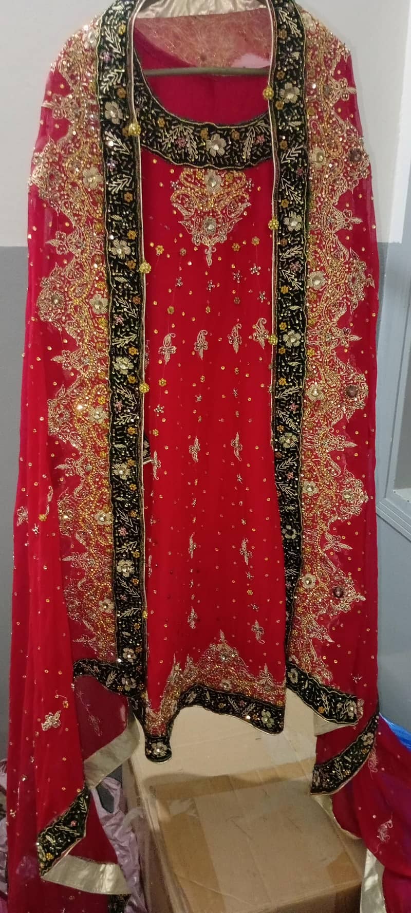 Red lehnga 0