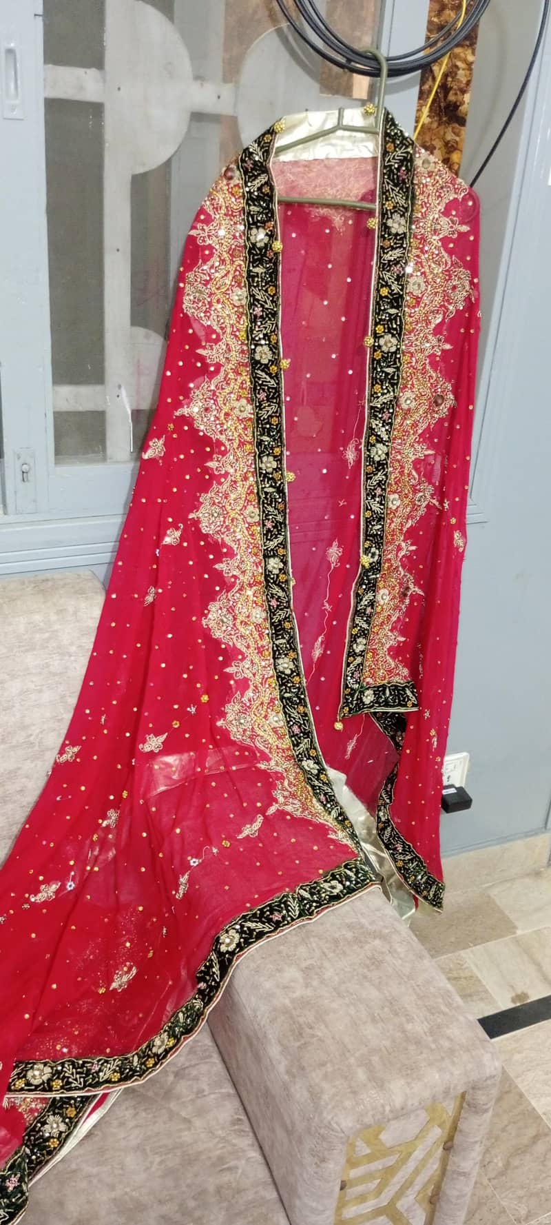 Red lehnga 4