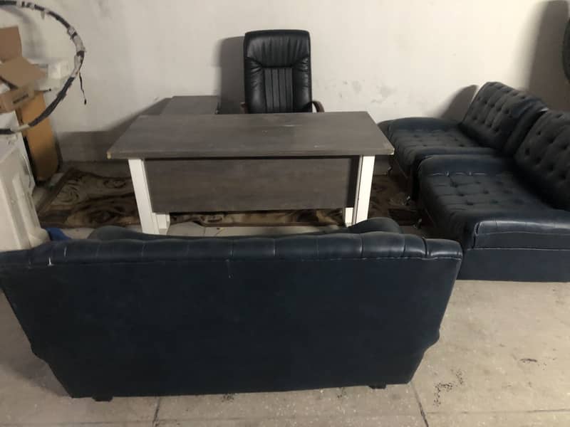 Office Table and Sofa set 1