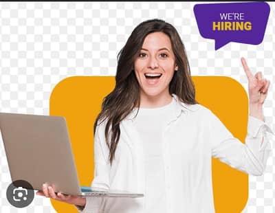 Need argent staff of 50 person for office and online work.