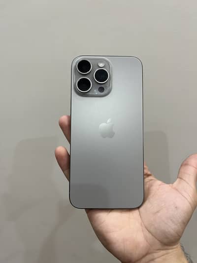 Apple iPhone 15 Pro Max PTA Approved Natural Titanium!!