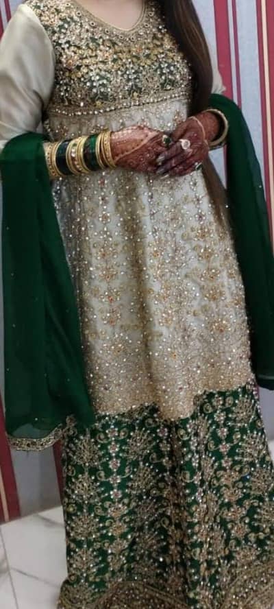 Elegant wedding dress used 4 hour 10/10