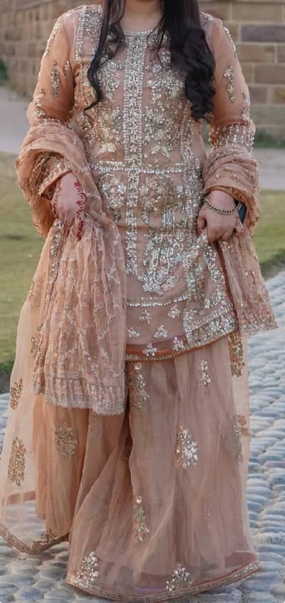 formal boutique dress by Hussain Rehar