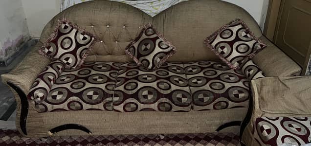 4 Piece Sofa Set (3+2+1+1) for Sale