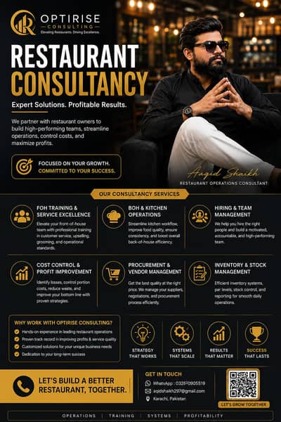 Restaurant Consultancy Services | FOH, BOH, Kitchen Operations & Cost