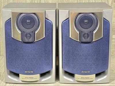 Aiwa woofer speakers 80 watt 6 home 6.3 inch
