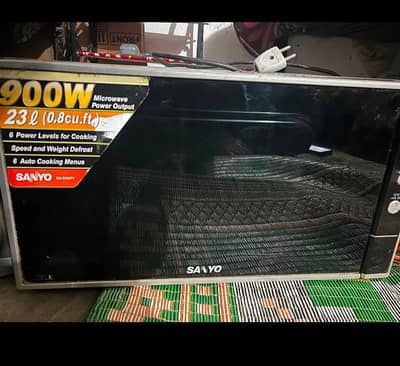 Sanyo camapany microwave own 23 liter 900W