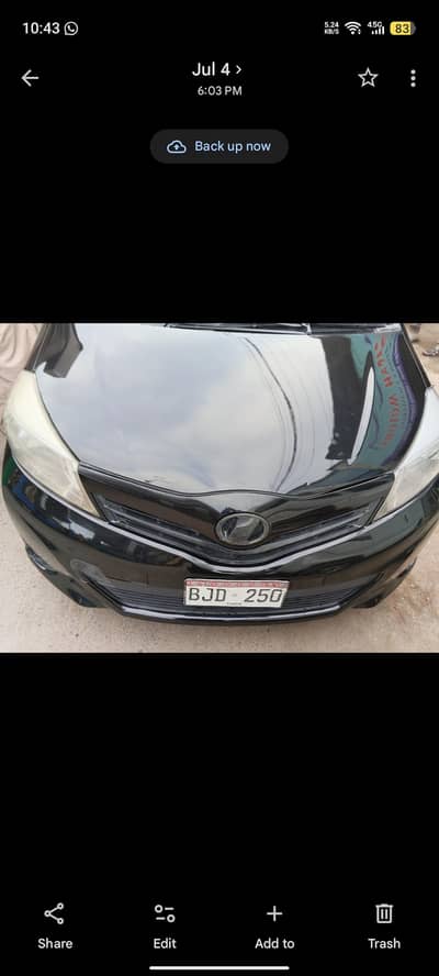 Toyota Vitz 2014