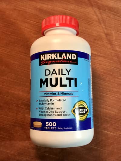 Original Kirkland Daily Multivitamin 500 Tabs 100% Original