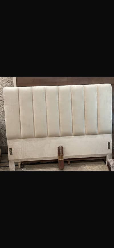 A wooden Bed