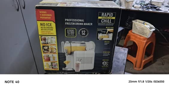 slush coffee milk shake machine fresh import