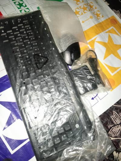 wireless HP keyboard and mouse