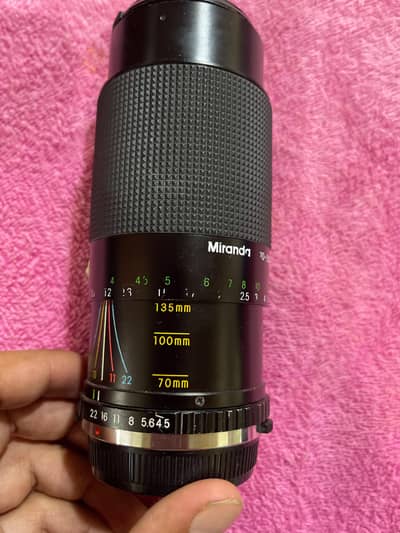 5 vintage manual lenses kit