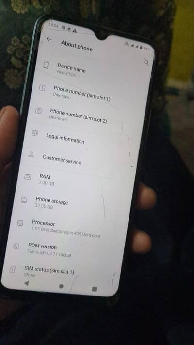 Vivo y12