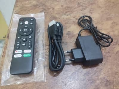 Android TV Box (Remote Only) including HDMI Cable and AC/DC Adapter