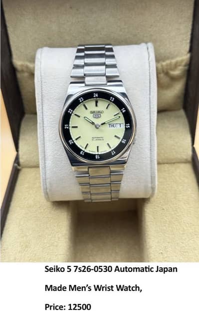 Seiko 5 Japan Made Watch for Sell