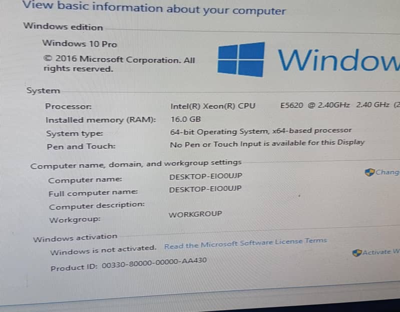 HP  Z800 4