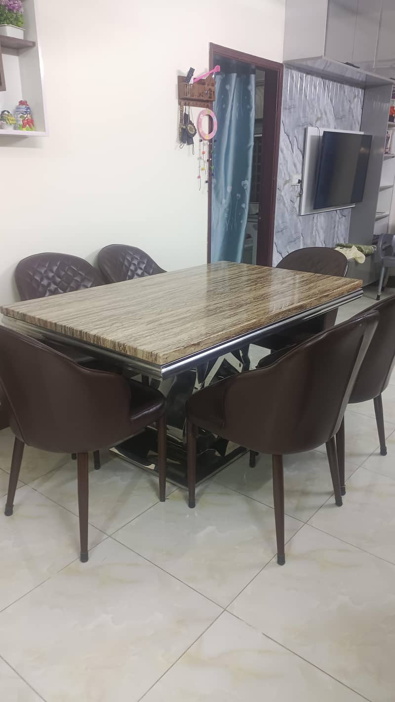 6 Chair Dining Table 1