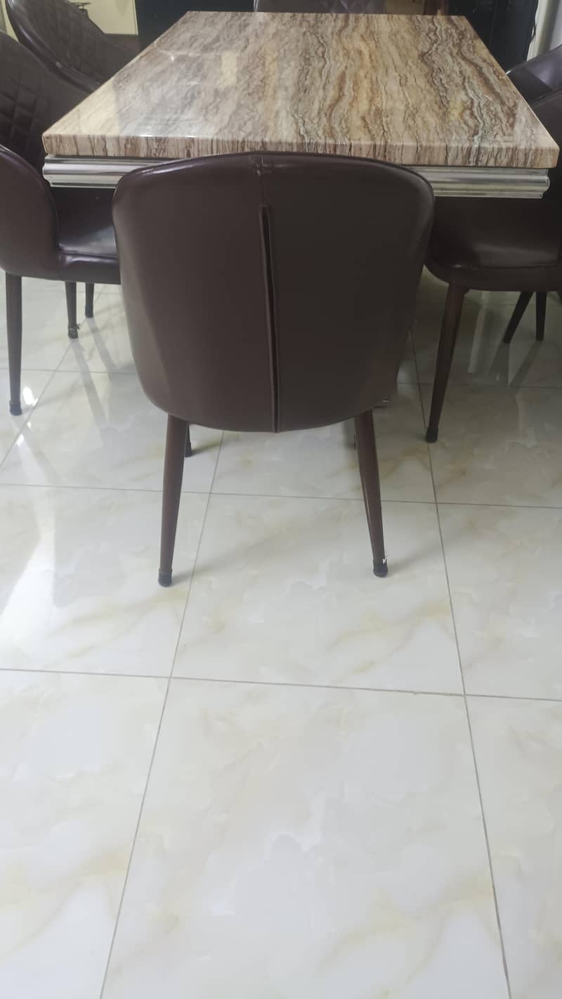 6 Chair Dining Table 6