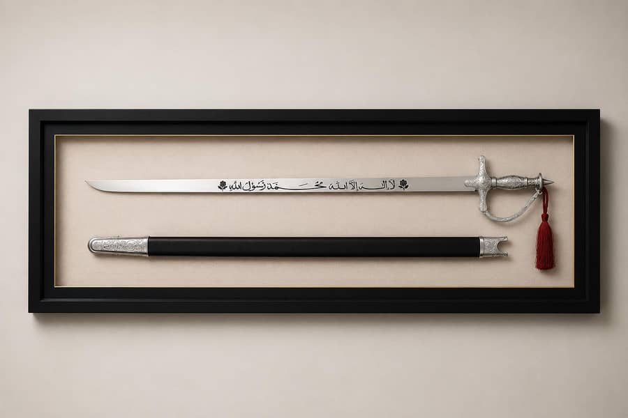 sword frame for wall 0