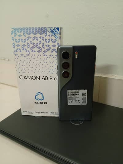 Tecno CAMON 40 pro like brand new 8/256