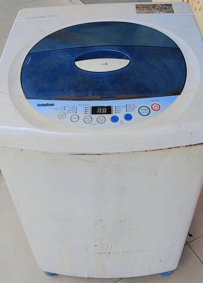 LG top washing machine